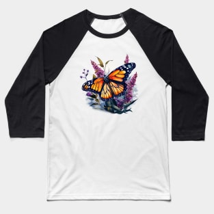 Butterfly Baseball T-Shirt